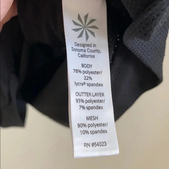 ATHLETA BLACK GEL MESH SUPERCHARGED TANK TOP - Picture 12 of 12